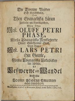 BOKPARTI DIVERSE, 7 vol, bla Matrikel öfver Svea Rikes Ridderskap och adel, Stockholm 1816.
