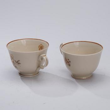 KAFFESERVIS, 22 delar, porslin, "Myrna", Arabia 1937-49.