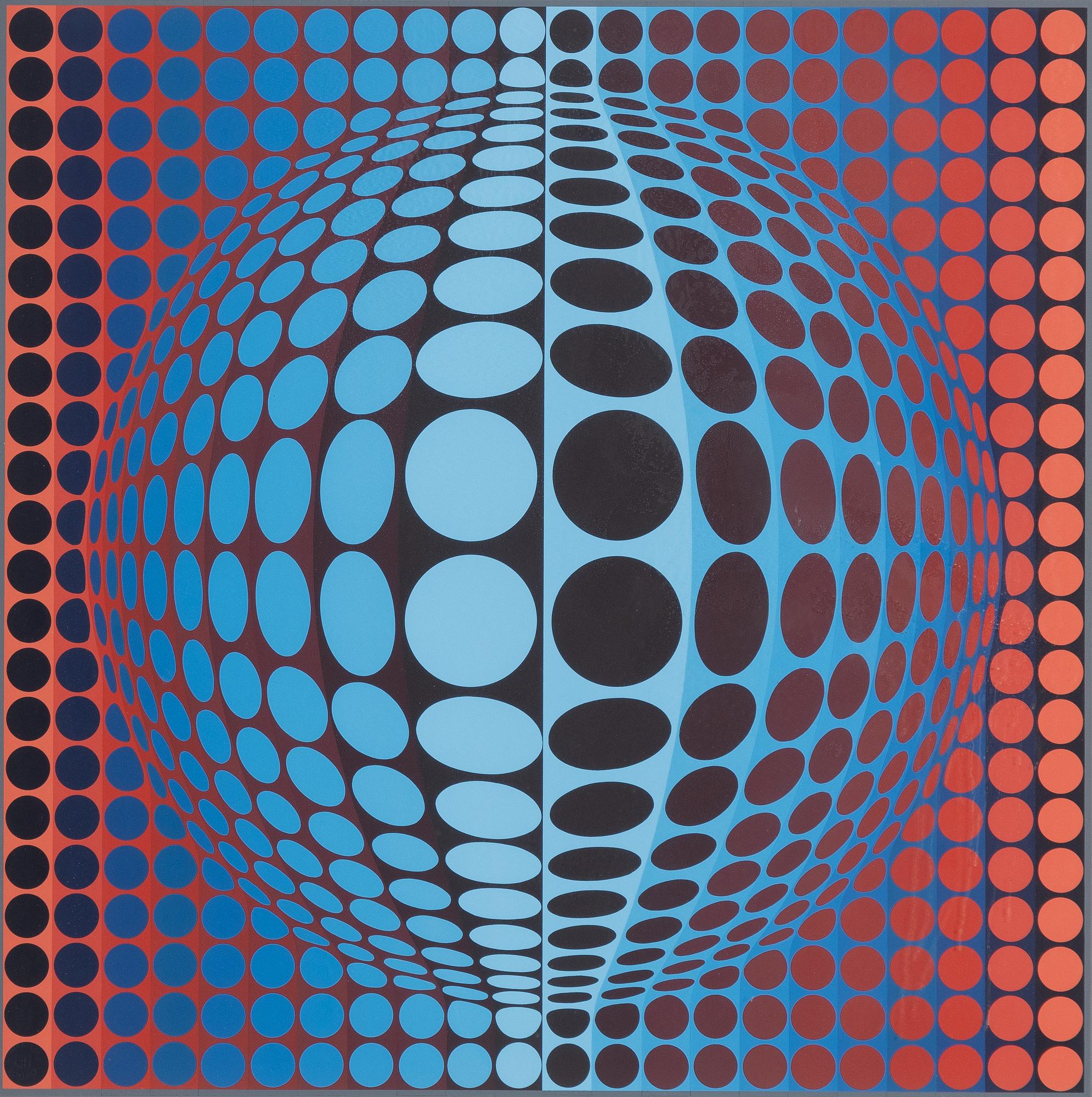 Victor Vasarely, Komposition.