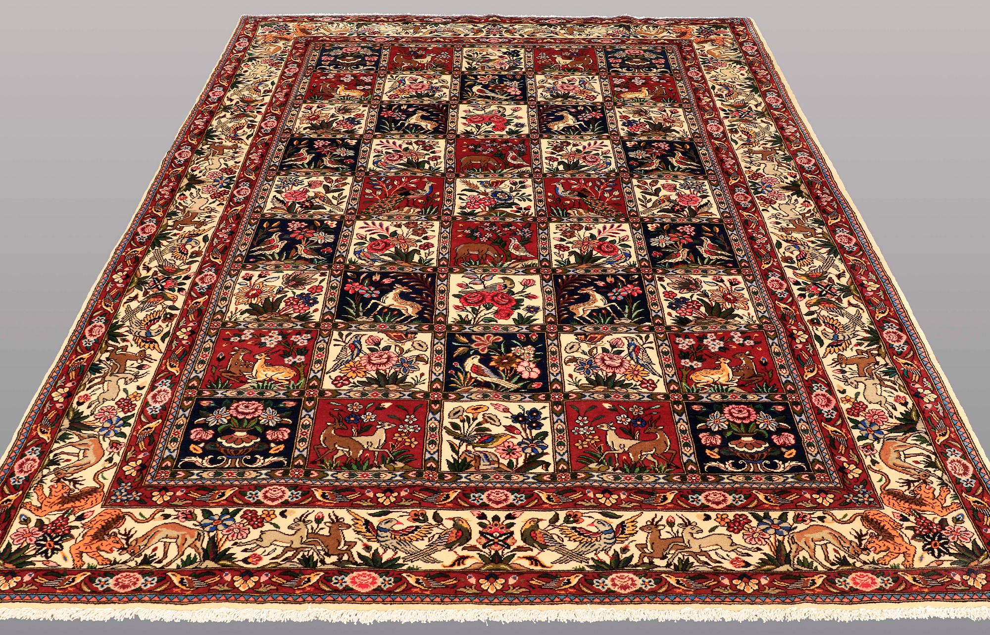 MATTA, Baktiari figural, ca 307 x 204 cm.