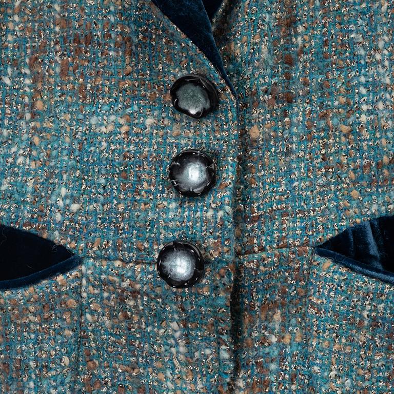 Marc Jacobs, a wool bouclé jacket, size 2.