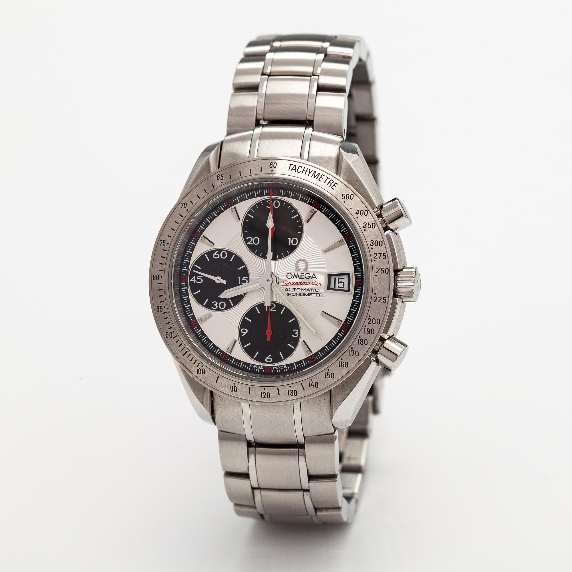 Omega, Speedmaster, 100m, wristwatch, 39 mm.