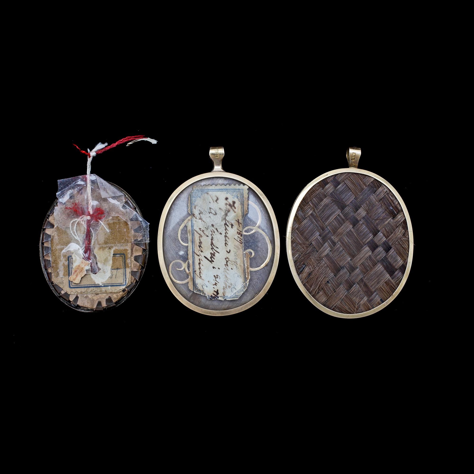 MINIATYRER, 3st, 1800-tal.