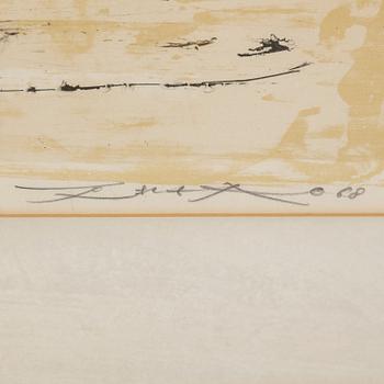 ZAO WOU-KI, colour lithograph, signed and numbered 75/90.