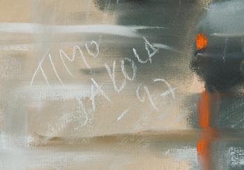 Timo Jakola, "Hartiasärkyisen miehen mietteitä" (Tankar av en man med axelsmärtor).