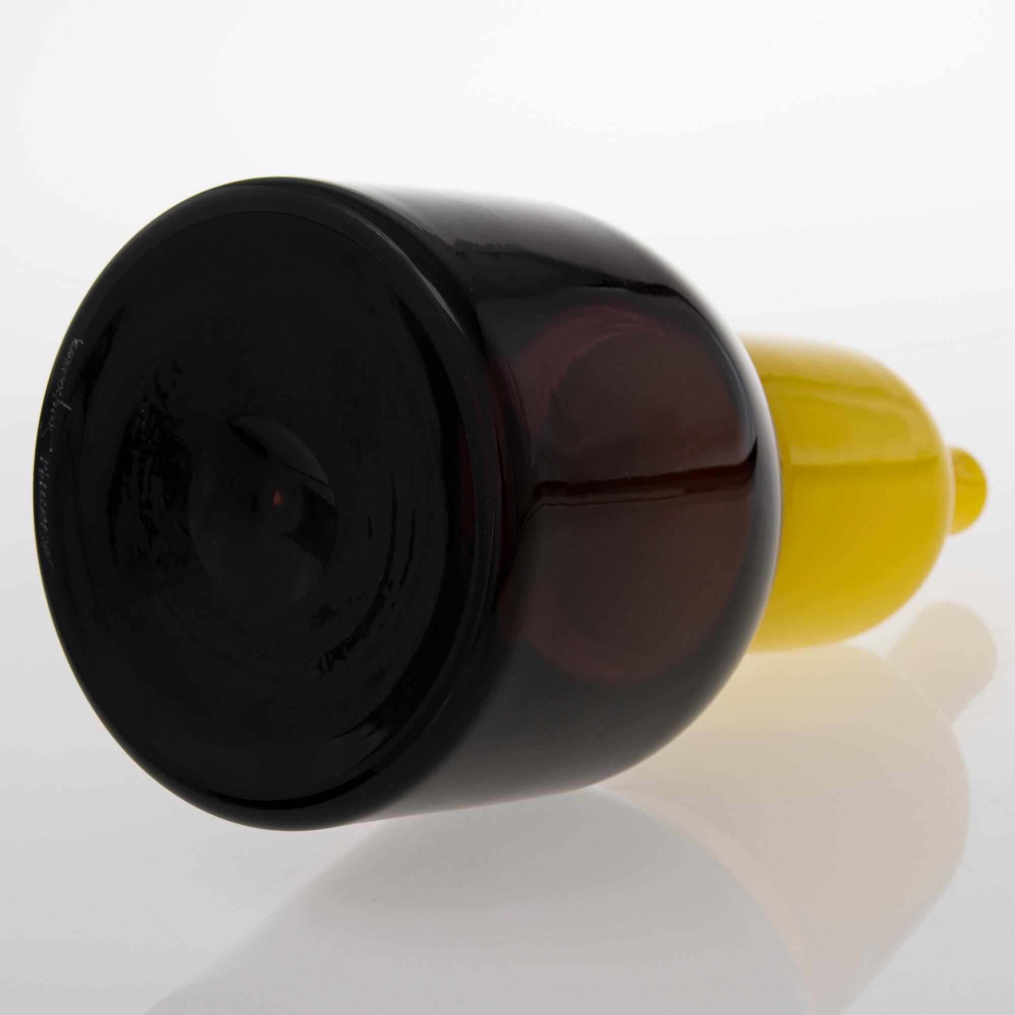 TIMO SARPANEVA, karaff, "Loisto", signerad Venini Sarpaneva.