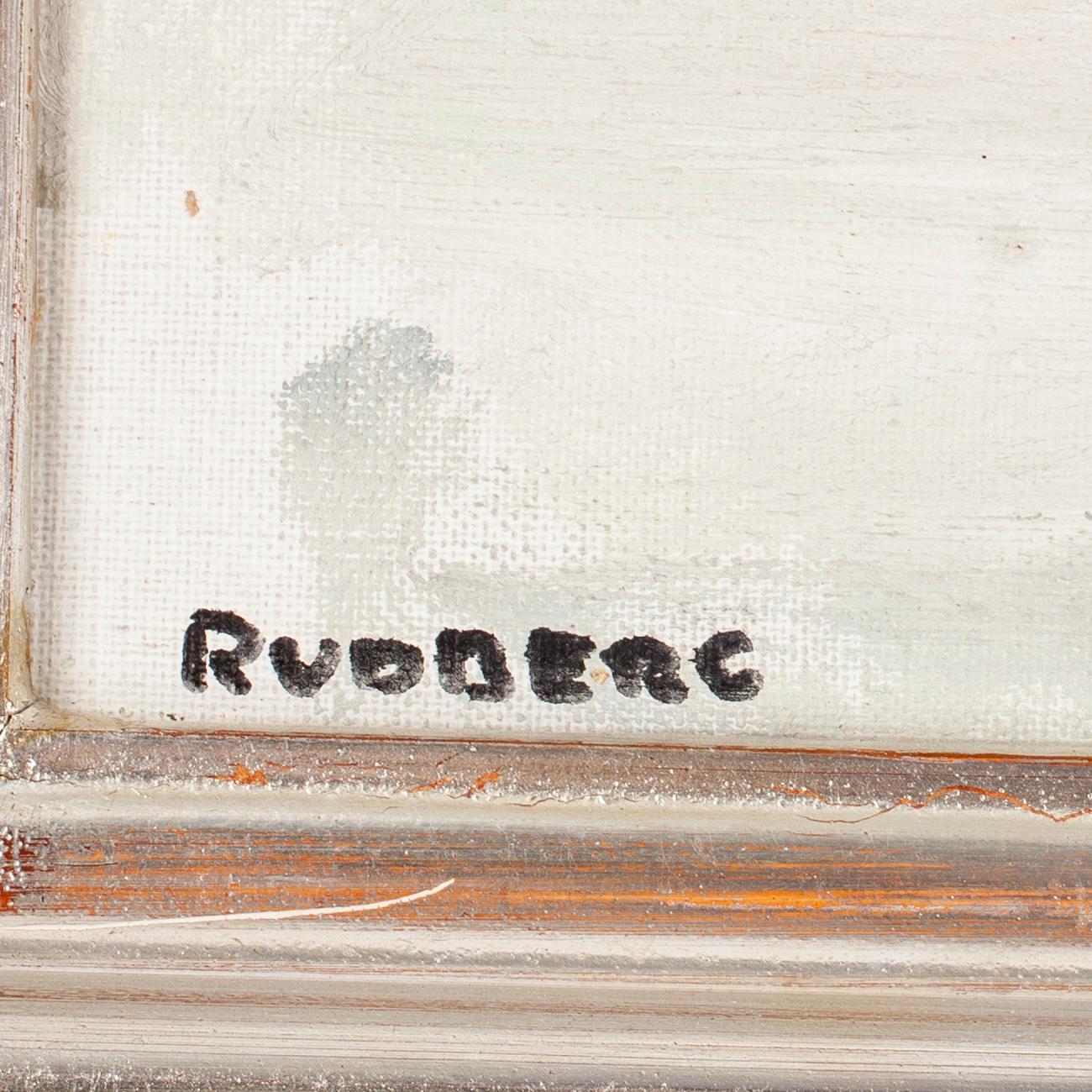 GUSTAV RUDBERG, olja på duk, signerad.