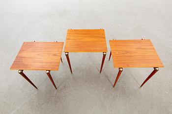 Satsbord, 3 delar, 1950-tal.