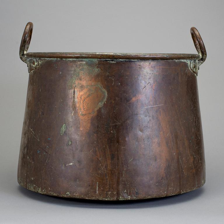 GRYTA, koppar, 1800-tal.