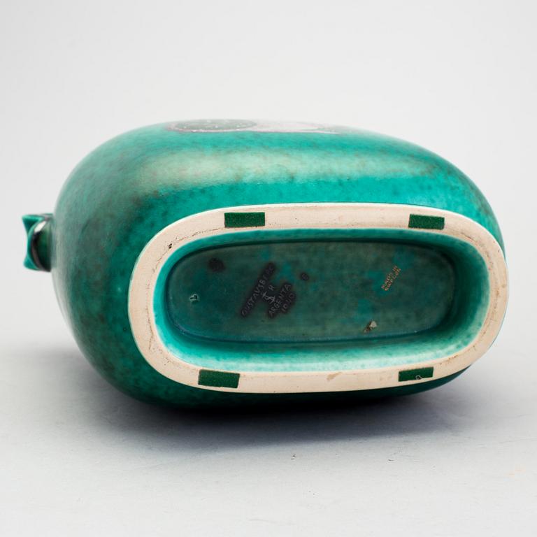 An urn with lid by Wilhelm Kåge for Gustavsberg, 1948.