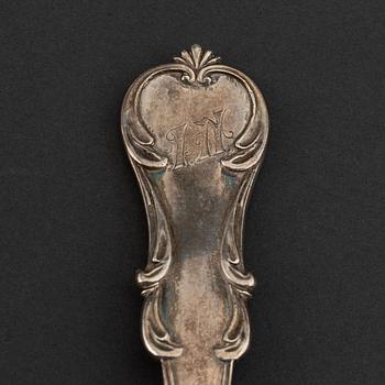 Alexander Kordes, ragusked, silver, St Petersburg 1856.