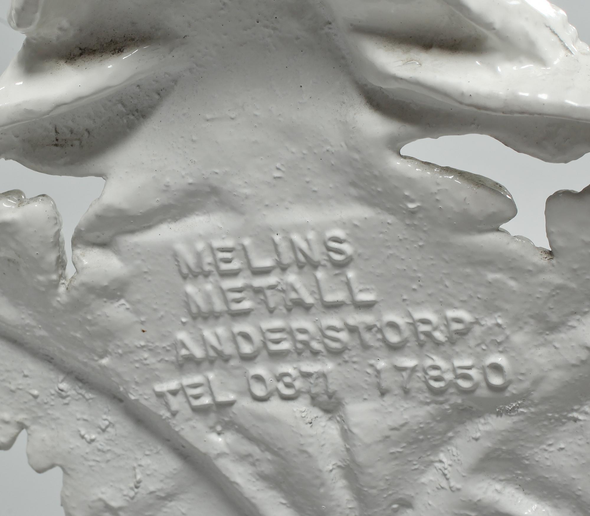 TRÄDGÅRDSSOFFA, Melins Metallgjuteri Anderstorp, 1900-talets andra hälft.