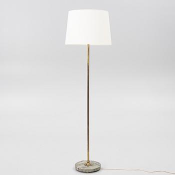 A floor lamp, mid-20th century.