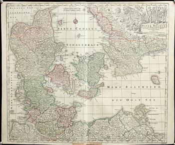 KARTA, Tobias Conrad Lotter, ca 1770.