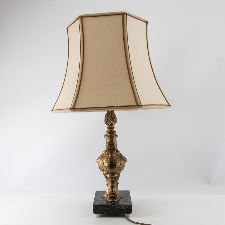 Table lamp, first half of the 20th century.
