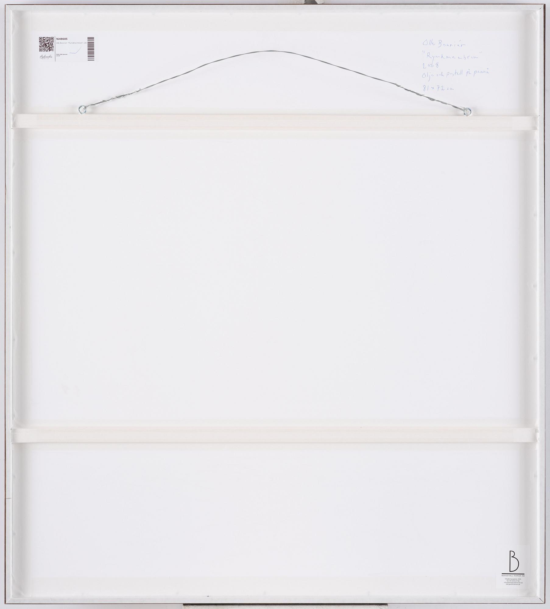 Olle Bonniér, "Rymdmembran".