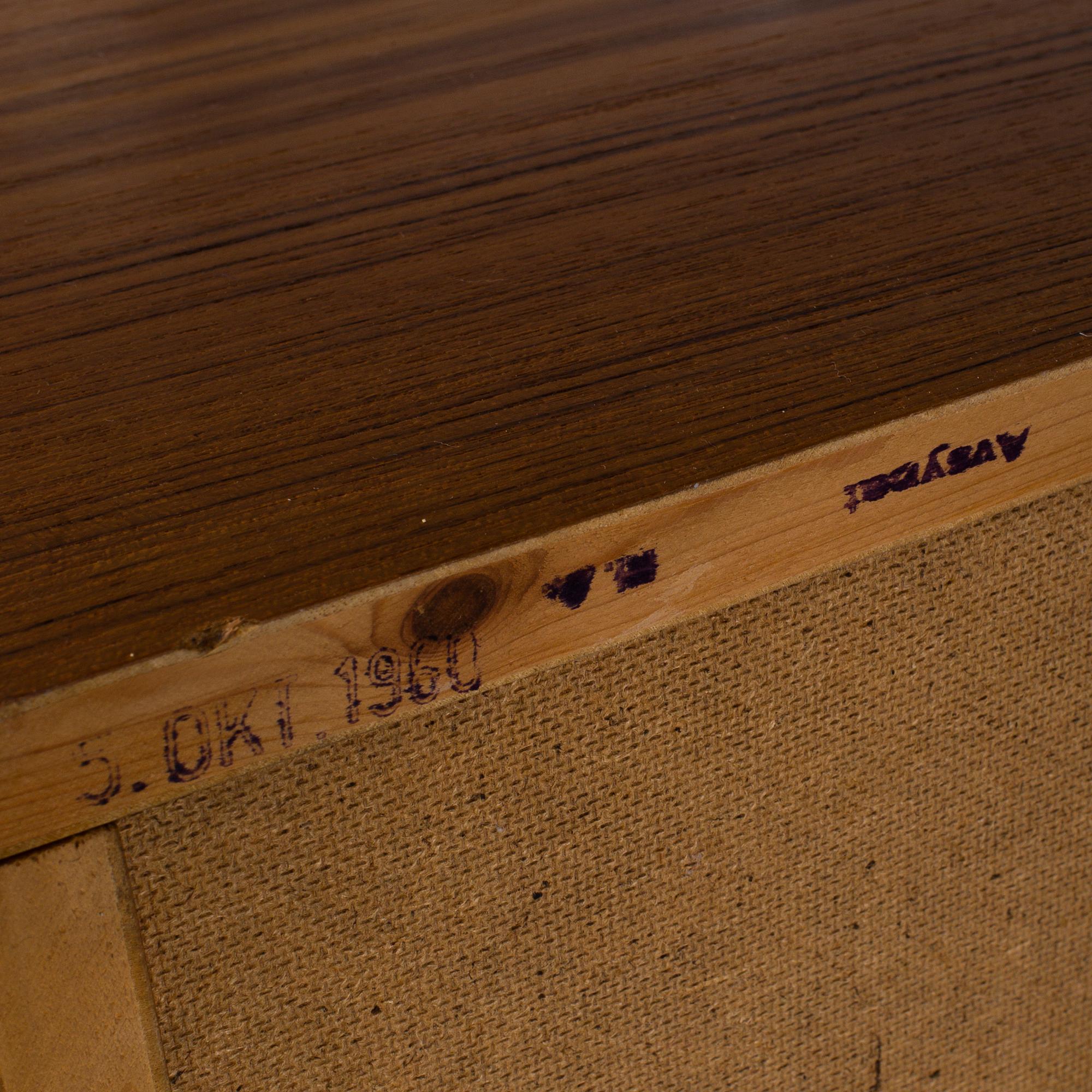 A shelf, second half of the 20th century.