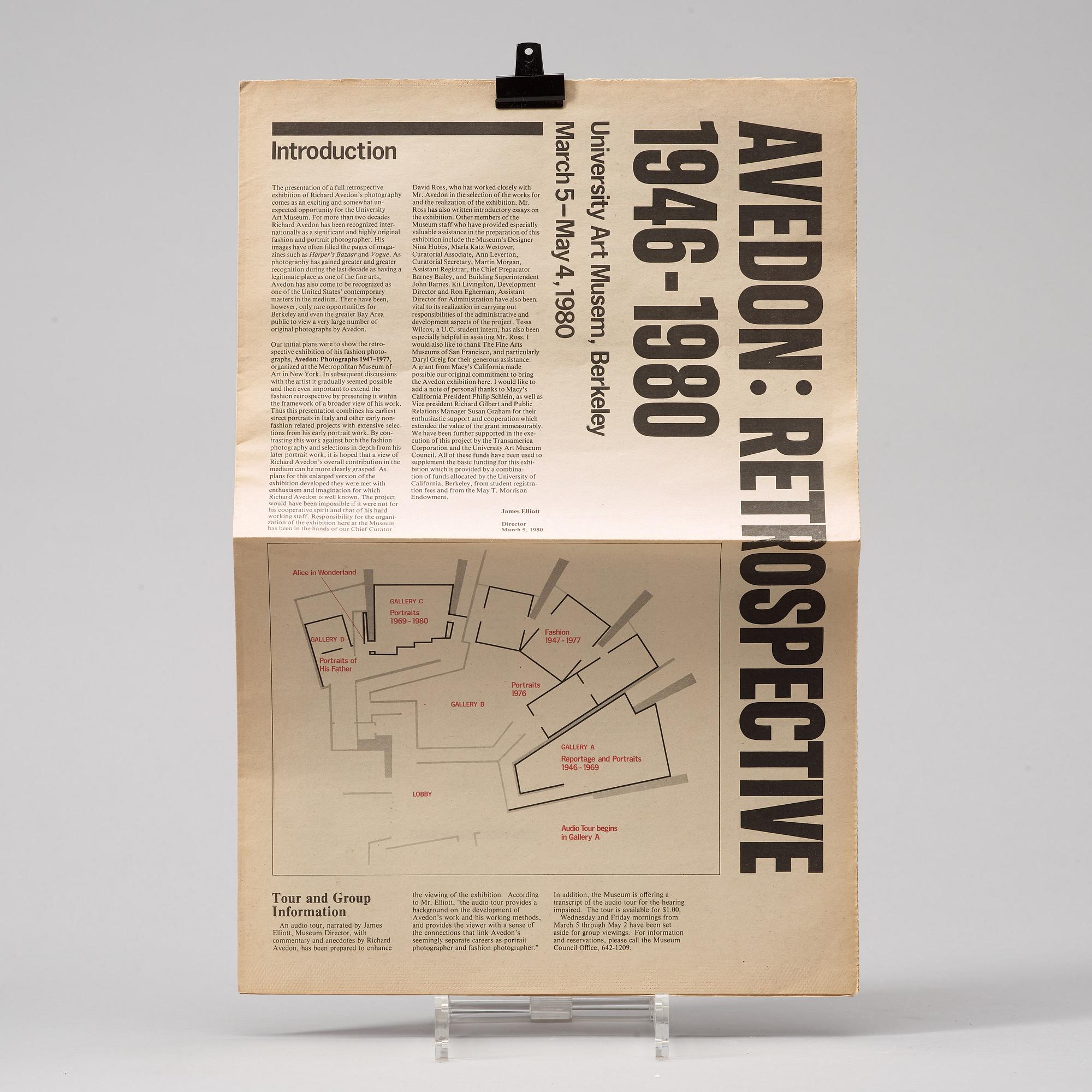 Photo books, 6, books and 9 small folders, Richard Avedon.