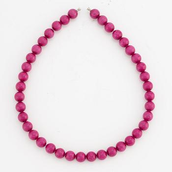 Ole Lynggaard, necklace, 8 pcs, with clasp 18K gold.