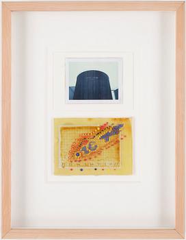 Ulf Rollof · ULF ROLLOF, collage, signerad och daterad -92.