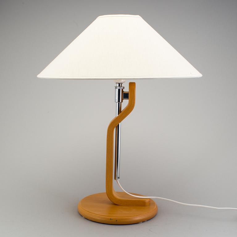 A table and a ceiling lamp "Grevie" by Lars Bessfelt for Ateljé Lyktan, Sweden, 1980´s.