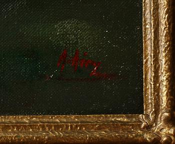 ANNA AIRY, olja på duk, sign.