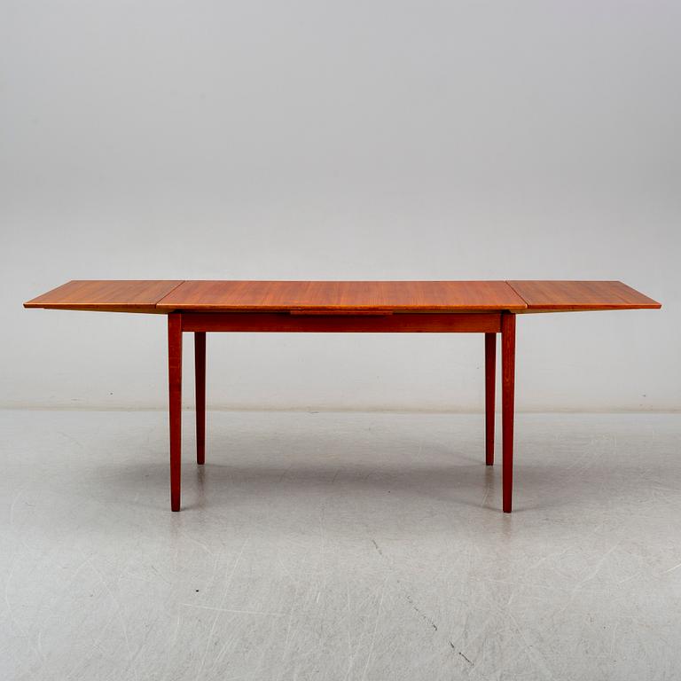 A second half of the 20th century teak dining table.