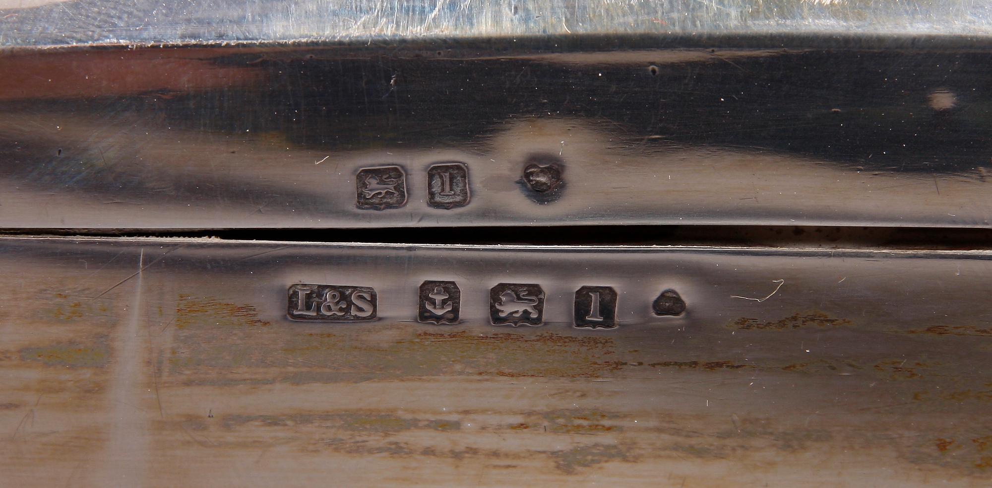 SKRIN, silver, Birmingham, tidigt 1900-tal.