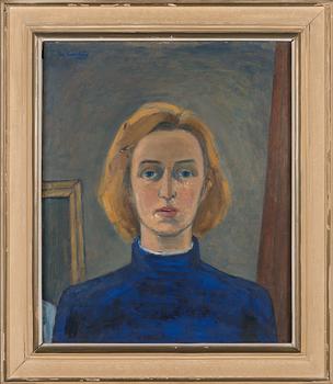 Eva Cederström, oil on canvas, signed and dated 1946.