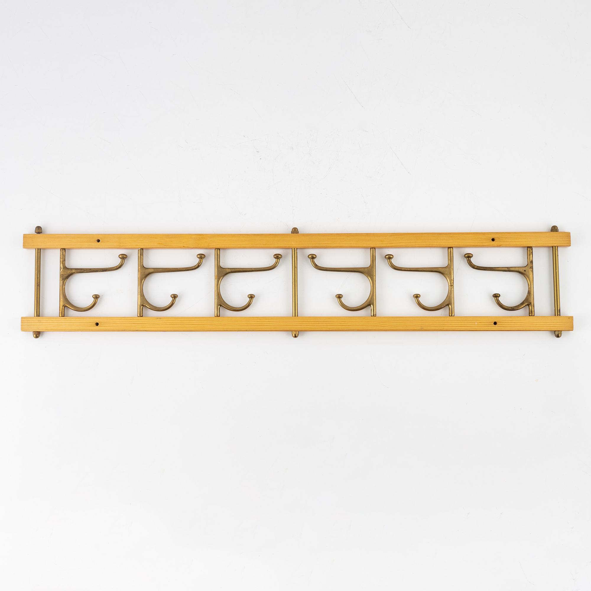 Klädhängare, "Dekorativ", Skogslunds Metallgjuteri, Anderstorp, 1950/60-tal.