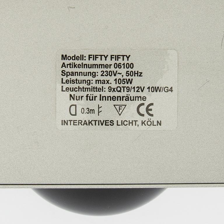 Paul Talman, vägglampa, Fifty Fifty ("ON/OFF"), 1990-tal.