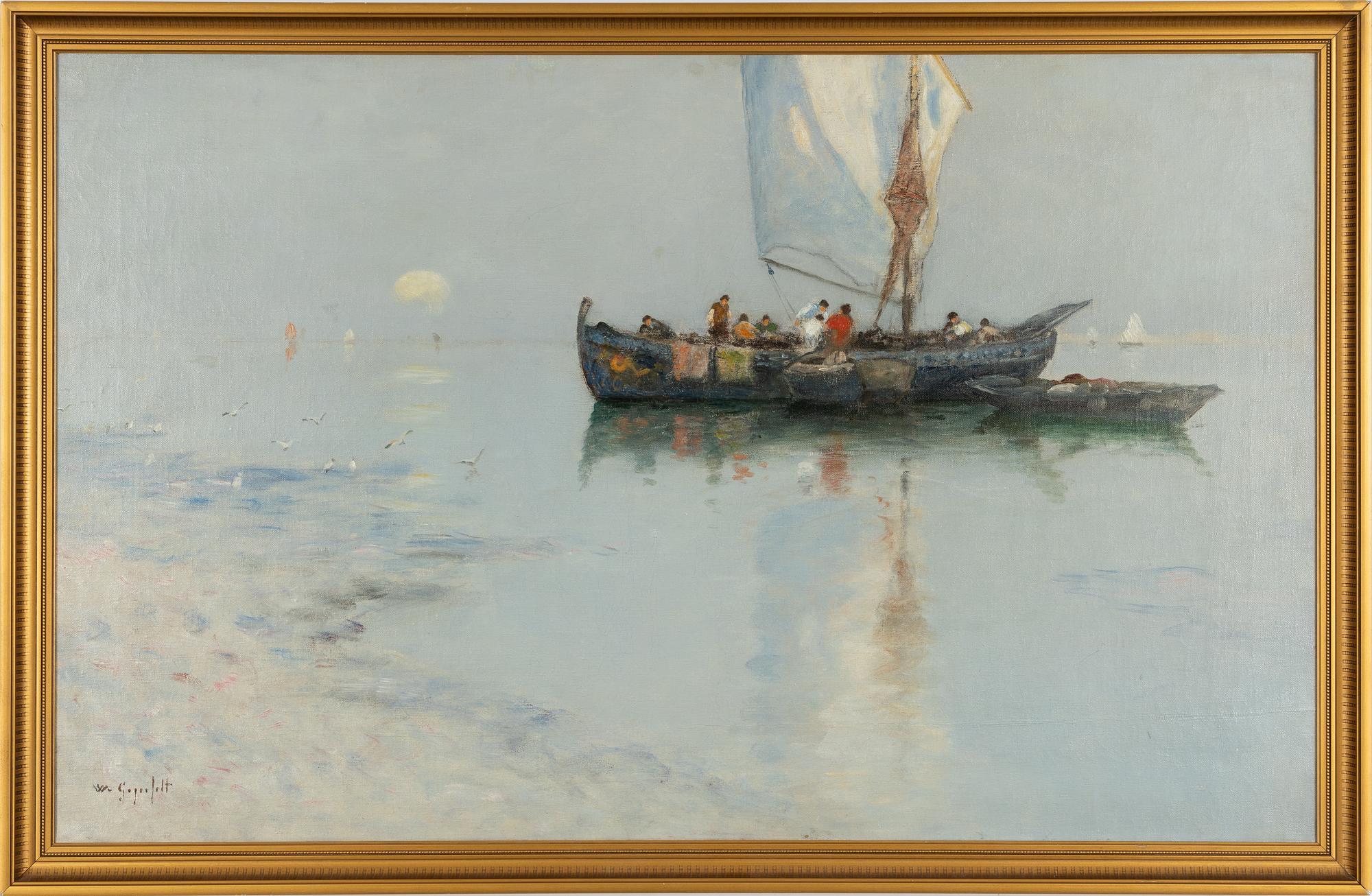 Wilhelm von Gegerfelt, I lagunen, Venedig.