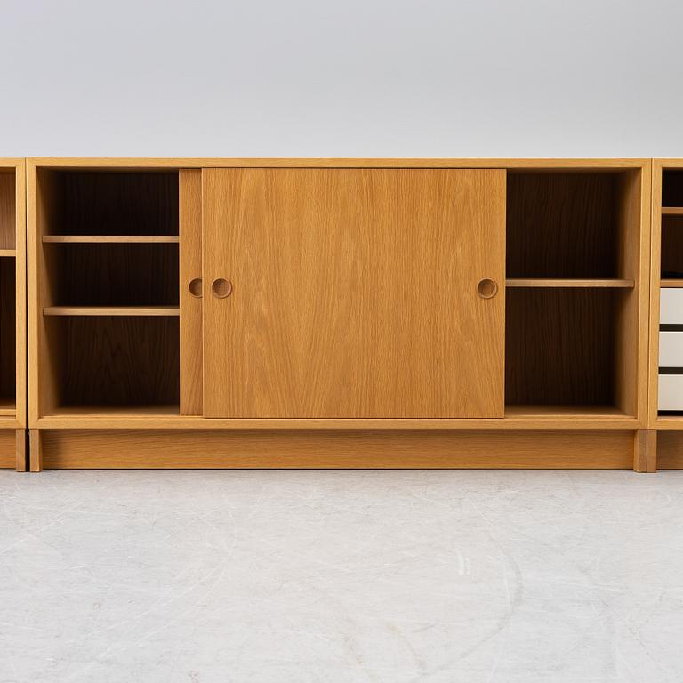 Børge Mogensen, "Öresund", 3 floor modules. Karl Andersson & Söner. 1970s.