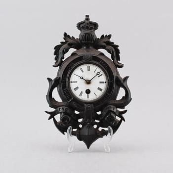 VÄGGUR, gjutjärn, England, 1800-talets andra hälft.