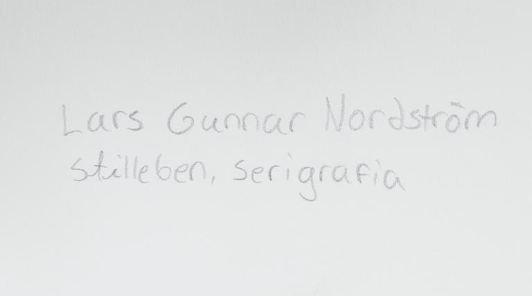 Lars-Gunnar Nordström, Stilleben.