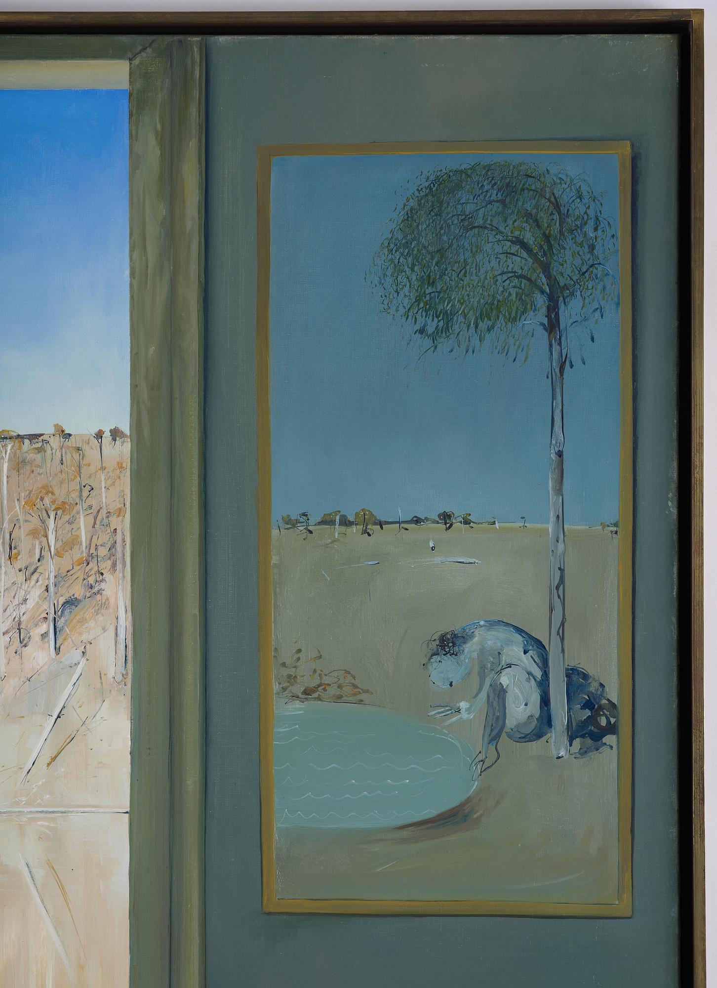 Arthur Boyd, "Interior with open door (Shoalhaven)”.