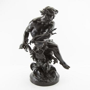 Okänd konstnär 1800/1900-tal, Skulptur Triton.