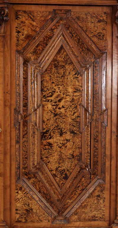 A Swedish late Baroque 18th century cupboard.