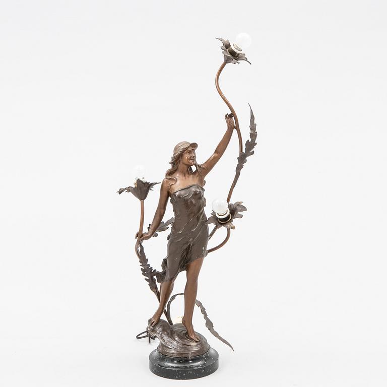 Bordslampa tidigt 1900-tal.