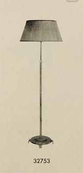 Bertil Brisborg, a model "32753" floor lamp, Nordiska Kompaniet, Sweden, 1950s.