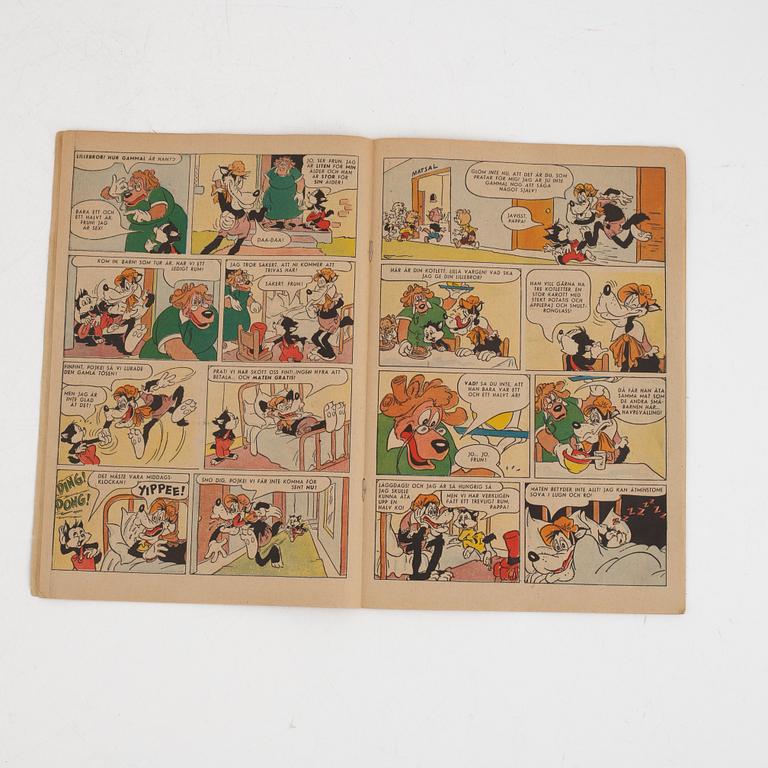 Comic book, "Kalle Anka & Co" No. 4, 1949.