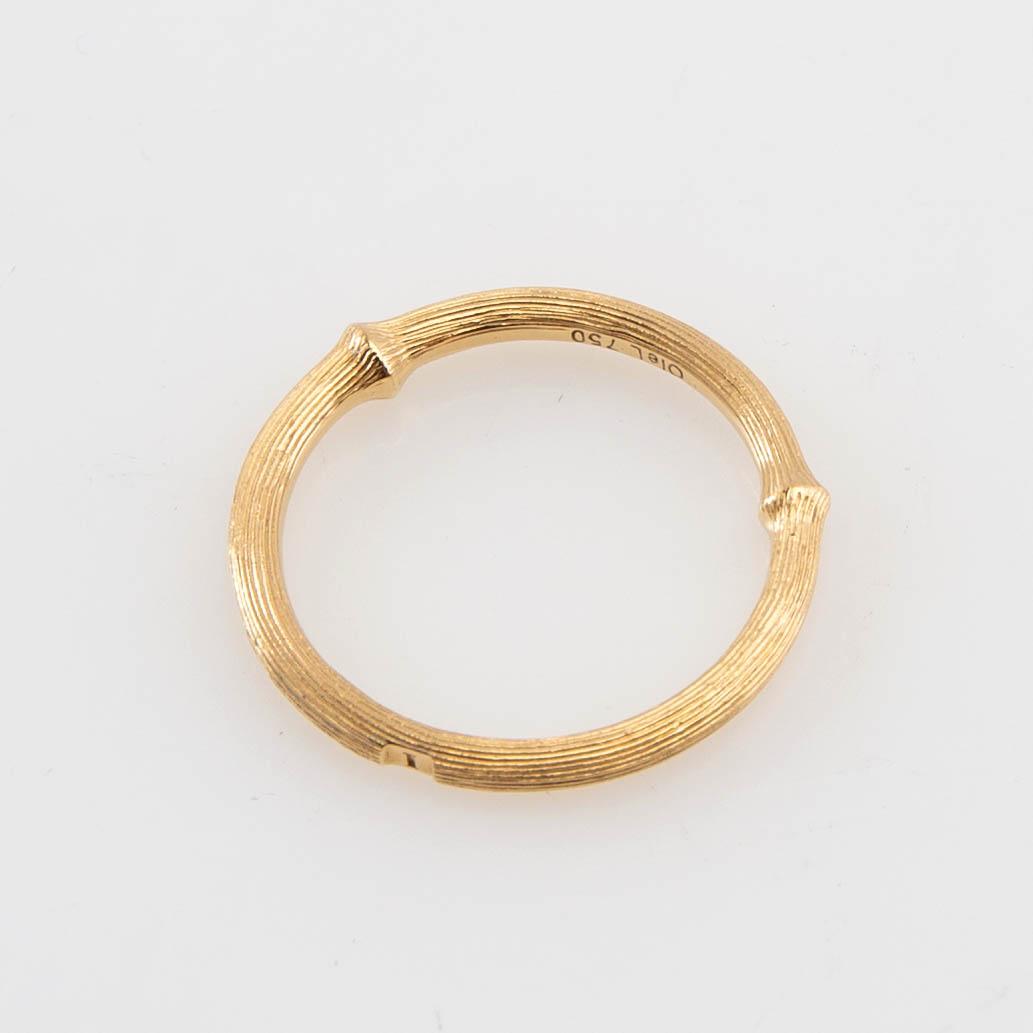 Ole Lynggaard, ring, 18K gold, "Nature IV".