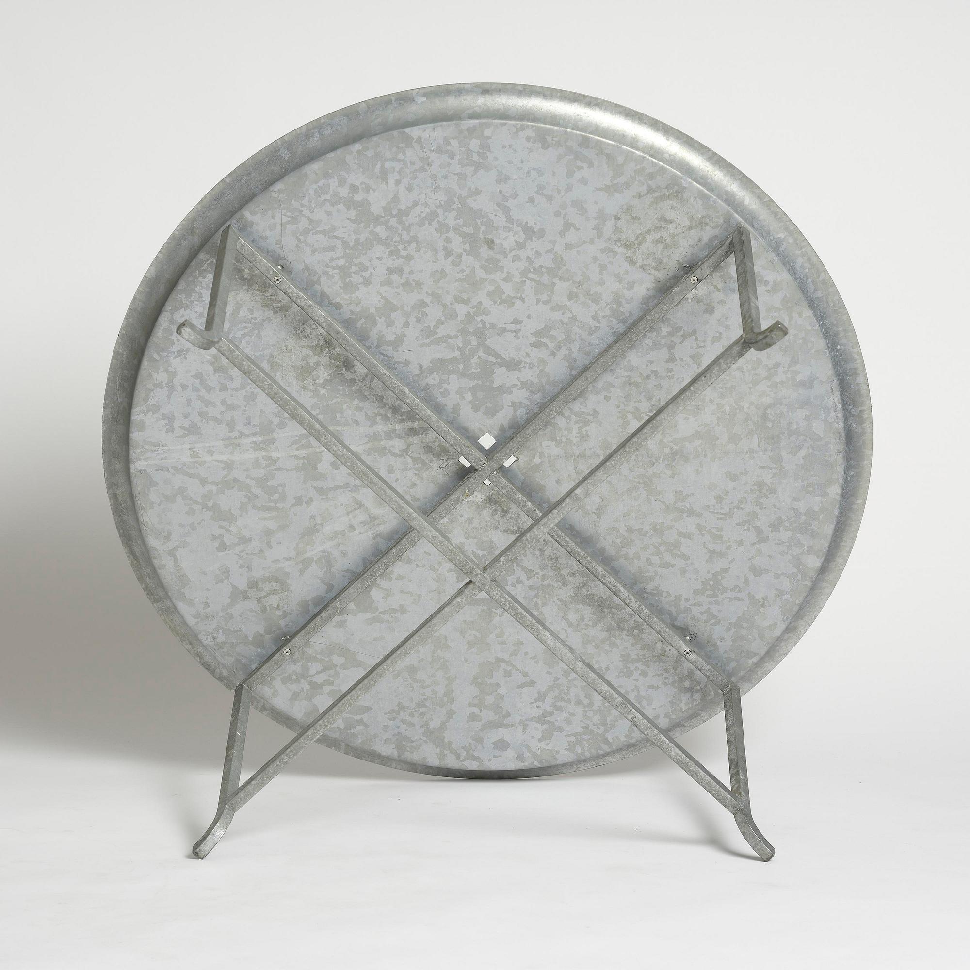 Per Öberg, a "Jeanette" coffee or garden table, ed. 10, Ambolt Smide for Interiör Plus, Stockholm, post 1993.