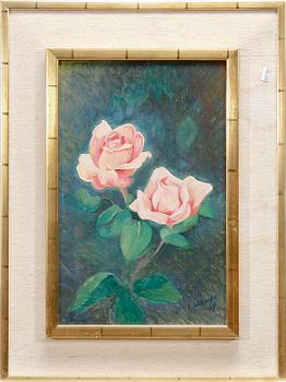 EINAR NERMAN, olja på pannå, sign o dat -64.