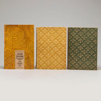 BÖCKER, 10 vol, möbellitteratur/arkitektur.