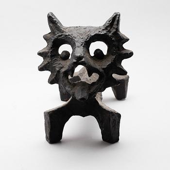 ELDHUND, gjutjärn, "Räven", Olle Hermansson, Husqvarna, 1960-tal.