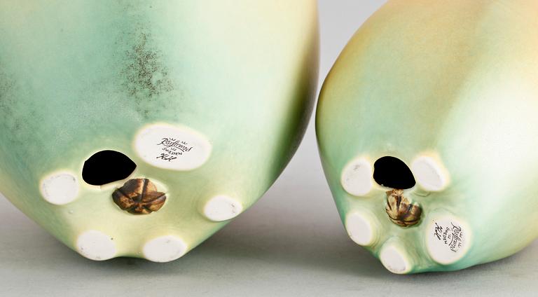 FIGURINER, 2 st, porslin, Kerstin Hörnlund, Rörstrand.