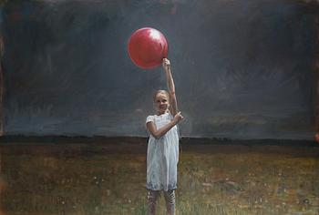 Sampsa Sarparanta, "Yksi punainen ilmapallo" (One red balloon).