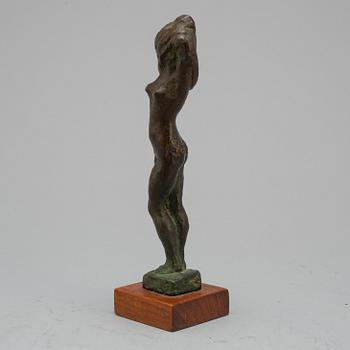 HELGE HÖGBOM, sculpture, broze, signed.