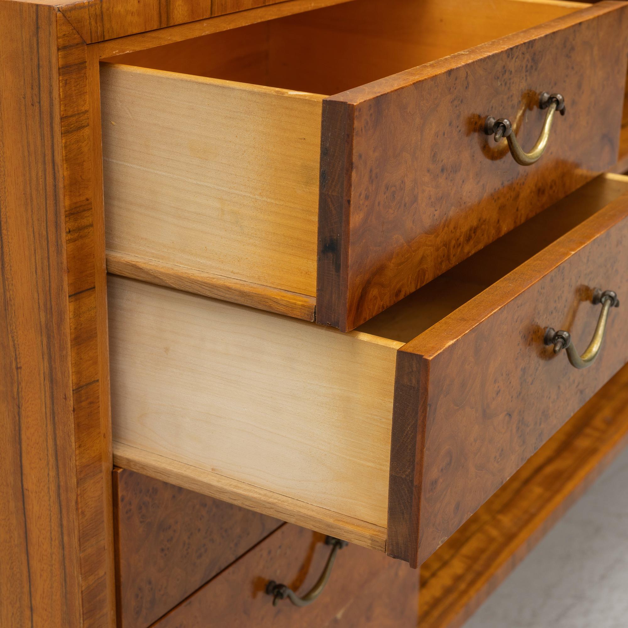 Bookcase, Swedish Modern, Lamhults Möbler, 1940s.